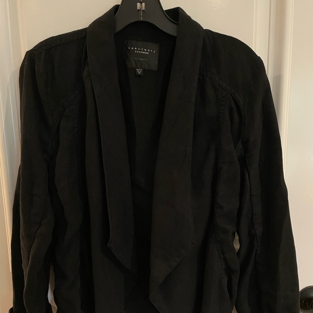 Sanctuary Black Sunday Tumble Weed Jacket (Medium)